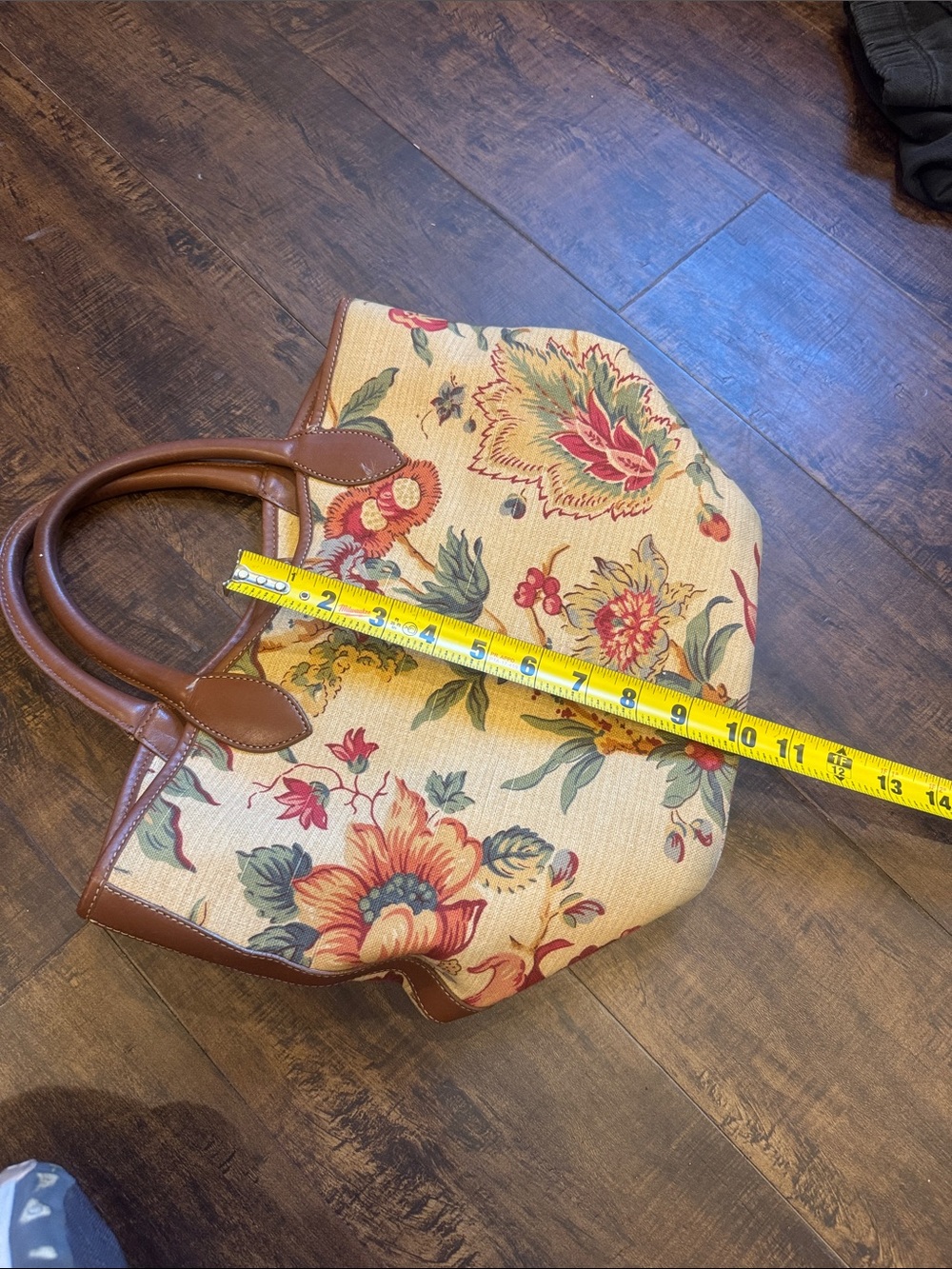 Talbots floral autumn colors purse - Picture 6 of 7